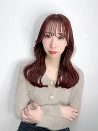 🟥ブリーチなし高発色🟥カット＋Ｎ.カラー＋1STEPトリートメント