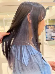 u24限定🦋カット➕イヤリングカラー➕トリートメント