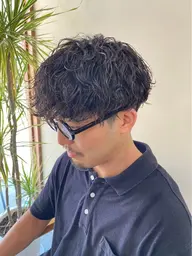 似合わせ🔥カット➕波巻きパーマ