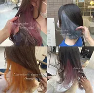 《 大人気！イヤリングカラー🕊 》インナーブリーチ + オンカラー