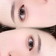 【マツパ×眉SET】韓国式NUNUケラチンラッシュリフト🦋+アイブロウWax1回¥10000💙遅刻不可⚠️
