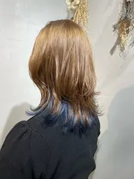 【推しカラー限定】Wカラー【ケアブリーチ+オンカラー🤍】