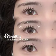 《&healthy🎀①》フラットラッシュ120×パーマ/土日祝・再来様+500円