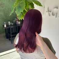 【透明感抜群❗️】似合わせカット+1ブリーチ+カラー+4stepトリートメント🧴🤍