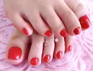 フット★ワンカラーorラメ (オフ有り+1,100円) ※ご新規様オフ無料