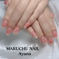 ‎🤍チークネイル