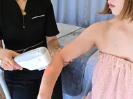 女性脱毛　腕全体