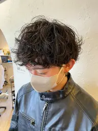 【メンズ限定】似合わせカット+コスメパーマ+トリートメント