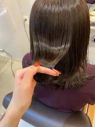【平日限定当日予約ok】🫧カット+髪質改善カラー+トリートメント🫧