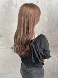 【新規限定40%OFF】小顔カット &アディクシーカラーorイルミナカラー【ベージュ】【ショート】【レイヤーカット】