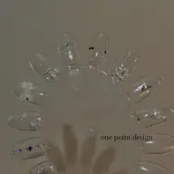 ミニモ新規限定コース（オフ込）ワンカラー➕選べるワンポイントデザイン