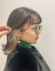 【🩷チラ見せが大人気🩷】イヤリングorインナーカラー+カット+Aujua1stepトリートメント💄