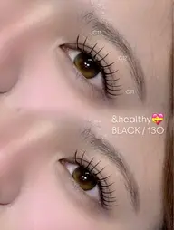 大幅値下げ⸜❤︎⸝‍まつ毛エクステ🆕アンドヘルシー140本【オフ無料、コーティング仕上げ付き✨️】