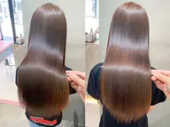 🤍カット+前髪縮毛矯正🖤