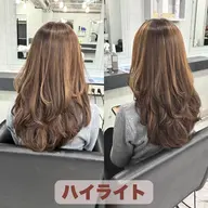 カット➕ハイライトorローライト➕ヘアカラー