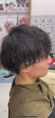 波内パーマ、ツイストパーマ、ニュアンスパーマ(カット込み)