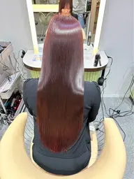 【驚愕の艶感】似合わせカット＋オイルカラー＋髪質改善トリートメント🩶🤎
