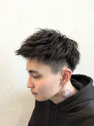 メンズカット+シャンプーブロー