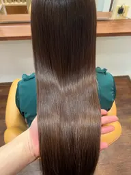 カット+透明感カラー+髪質改善トリートメント