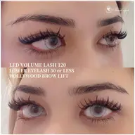 【バサバサ感no.1】LEDボリュームラッシュ80束 アイシャン・オフ付き11,440→6,870円