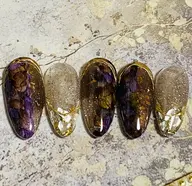 ガラスフレンチ  ニュアンスアート【オフ込み】N78