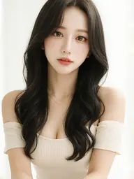 カット+コテ巻き風パーマ+髪質改善トリートメント ￥23860