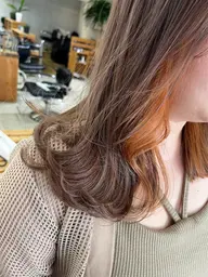 カット＋イヤリングカラー