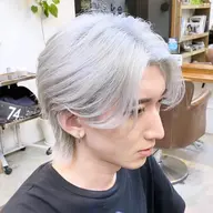 メンズカット+2ブリーチ+カラー+4stepトリートメント «¥23,100🔥»