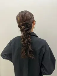 【特別な日を彩る】トレンドヘアセット🎀