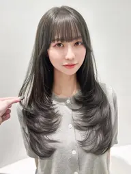 カット(レイヤー・ボブ)+カラー🥣✨️