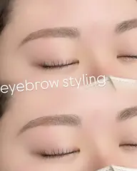 アイブロウスタイリング✨【間引き・メイク込み】