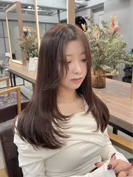 〈🍒ミニモ限定🍒〉カット＋透明感カラー＋1stepトリートメント※メンズ、ショート不可