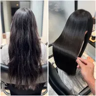 🪞【最高級フルコース】🪞『カット➕髪質改善ストレート➕ダメージレスケアカラー➕最高級髪質改善トリートメント』✨