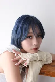 《𝙢𝙞𝙣𝙞𝙢𝙤限定🪐》cut➕care bleach wcolor👱🏻‍♀️