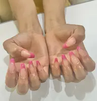 🌸オフ・ケア・ハードコーティング込み🌸フレンチネイル