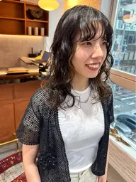 カット ＋パーマ＋バイカルテトリートメント🌿