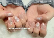 【自爪】春ネイル☆シンプル持ち込みデザイン¥7580