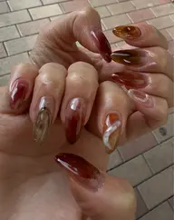 🧡ニュアンス•個性派おまかせdesignネイル🧡