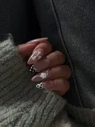 お任せデザイン💎‎🫧【ワンホンネイル・海外風】【ロングネイルのみ】長さ足りない方はチップ付けます☆1本¥300