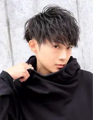 メンズヘアセット