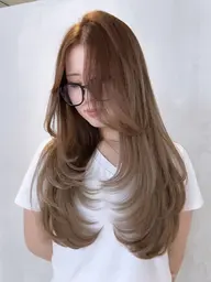 【✨バージンレミー毛100%✨】カラー×最高級シールエクステ80本×エクステカット無料 🌿