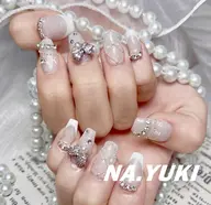 🍿ハンド🌈チップ長さだし10本+ゴージャス持ち込みデザイン10本❤️‍🔥時間内ストーン、パーツ付け放題💞