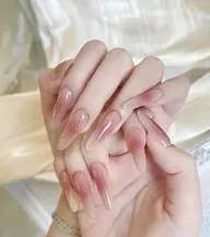 【チップ10本長さ出し】　フレンチ/ガラスフレンチ