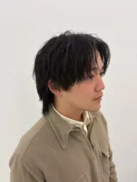 ⭐️メンズカット⭐️➕✨️アイロン風パーマ✨️➕🫧超音波トリートメント🫧