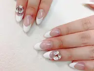 🤍オフ無🤍ハンドフレンチネイル🌸¥8500​〜​