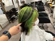 カット+インナーカラー(ブリーチ込)+oggi ottoトリートメント