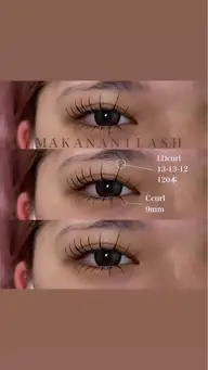 フラットラッシュ120本4100円‼️(オフ込みコーティング付き)