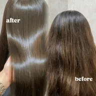 【🉐U24限定🉐】カット➕美髪酸性矯正✨️(リタッチも🉑)汗や湿気でうねる癖に💫心斎橋/美髪矯正/艶髪