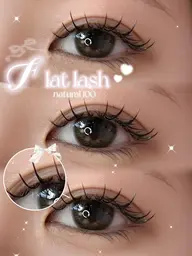 マツエクモデル(100本) 🎀マツエクオフ・リペアNg 🤍約60分