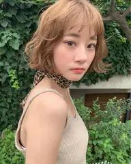 高発色透明感カラー+2stepトリートメント